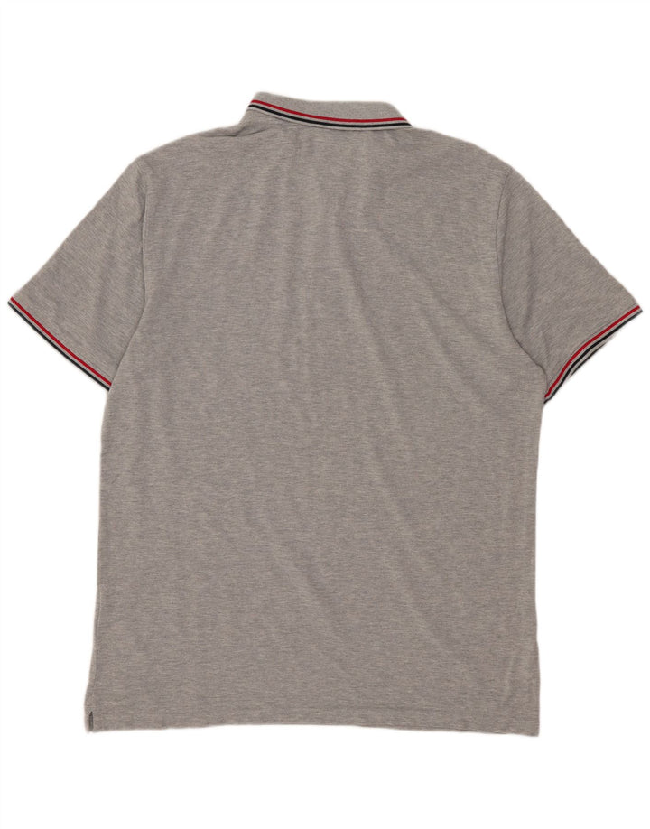 Męska koszulka polo SUPERDRY 2XL, szara, bawełniana