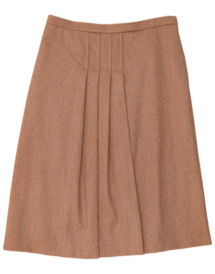 Vintage damski zestaw 2-częściowych spódnic UK 12 Medium W30 Brown