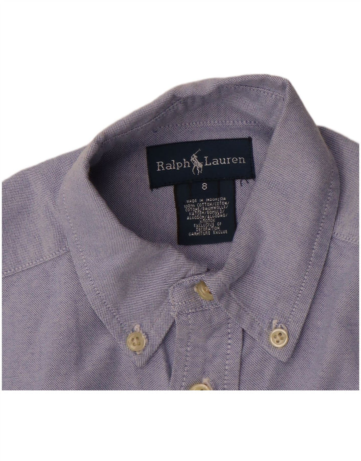 Koszula chłopięca Ralph Lauren 7-8 lat, niebieska, bawełniana
