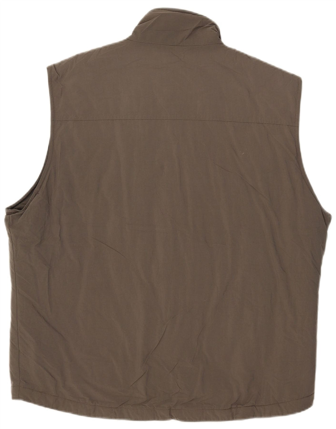 Marks & Spencer Męska wyściełana kamizelka UK 42 XL Khaki, poliamid
