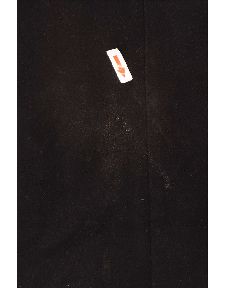 Topshop damski płaszcz oversize UK 8, mały, czarny poliester