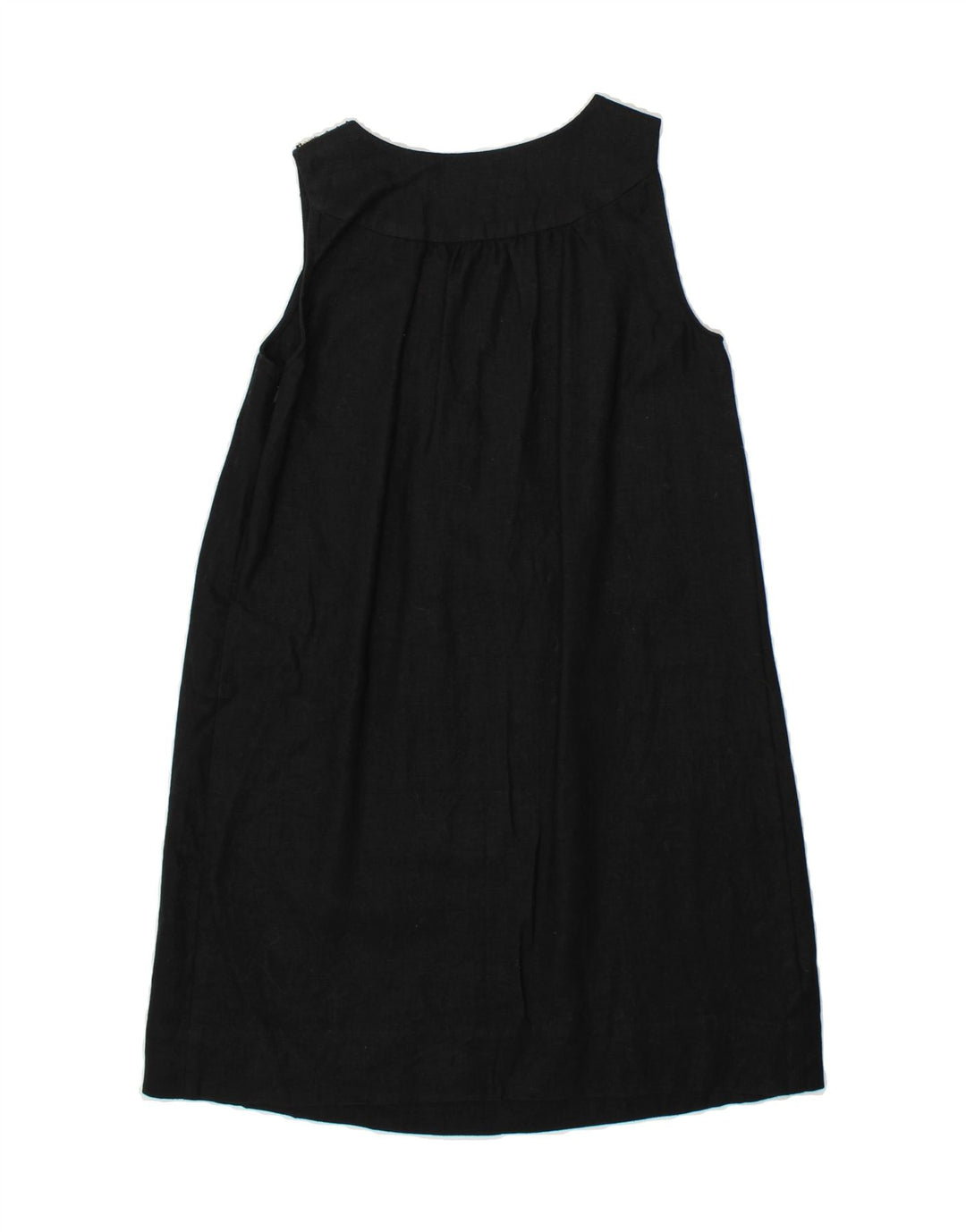 MICHAEL KORS Womens Oversized Sleeveless Shift Dress US 2 XS Black Linen Vintage Michael Kors and Second-Hand Michael Kors from Messina Hembry 