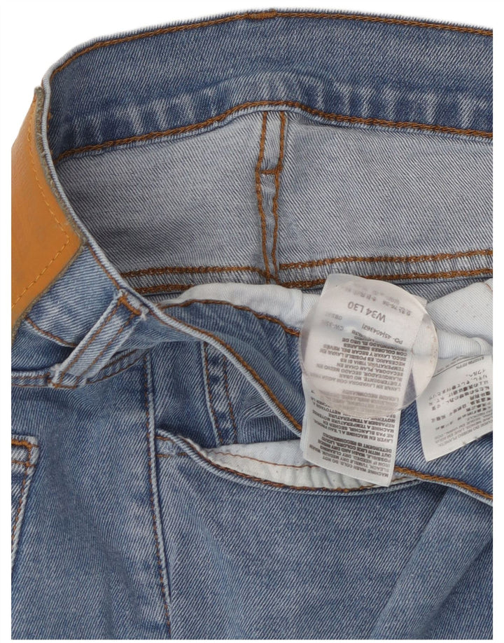 Męskie jeansy slim fit Levi's W34 L30 Niebieskie bawełniane