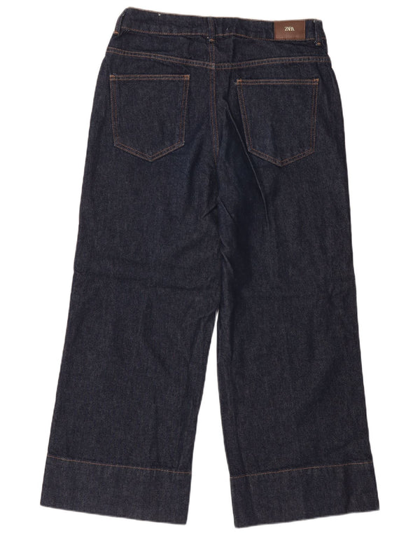 Damskie luźne dżinsy Zara EU 40 Medium W30 L27 Granatowa bawełna