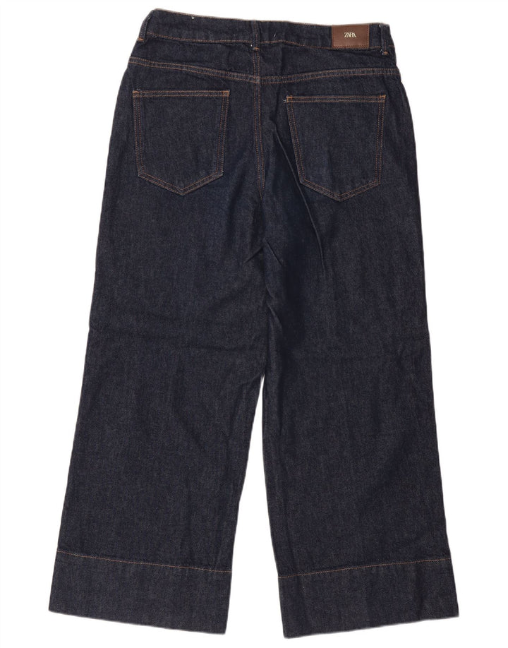Damskie luźne dżinsy Zara EU 40 Medium W30 L27 Granatowa bawełna