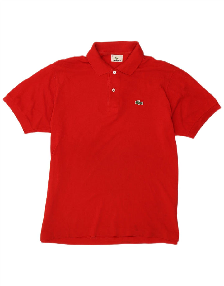 Męska koszulka polo Lacoste, rozmiar 5, duża, czerwona, bawełniana