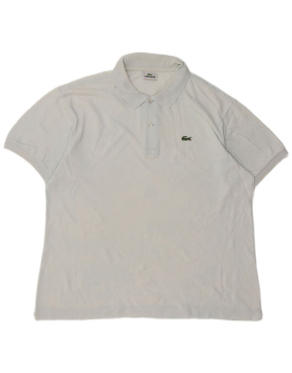 Męska koszulka polo Lacoste, rozmiar 6, XL, niebieska, bawełniana