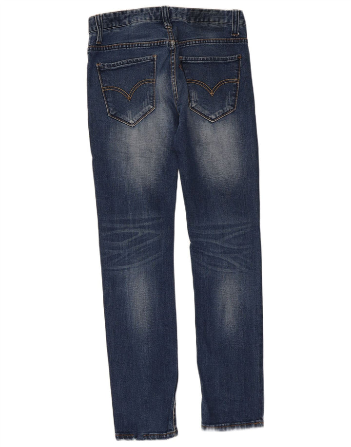 Damskie jeansy Levi's Slim W29 L32 Niebieskie bawełniane