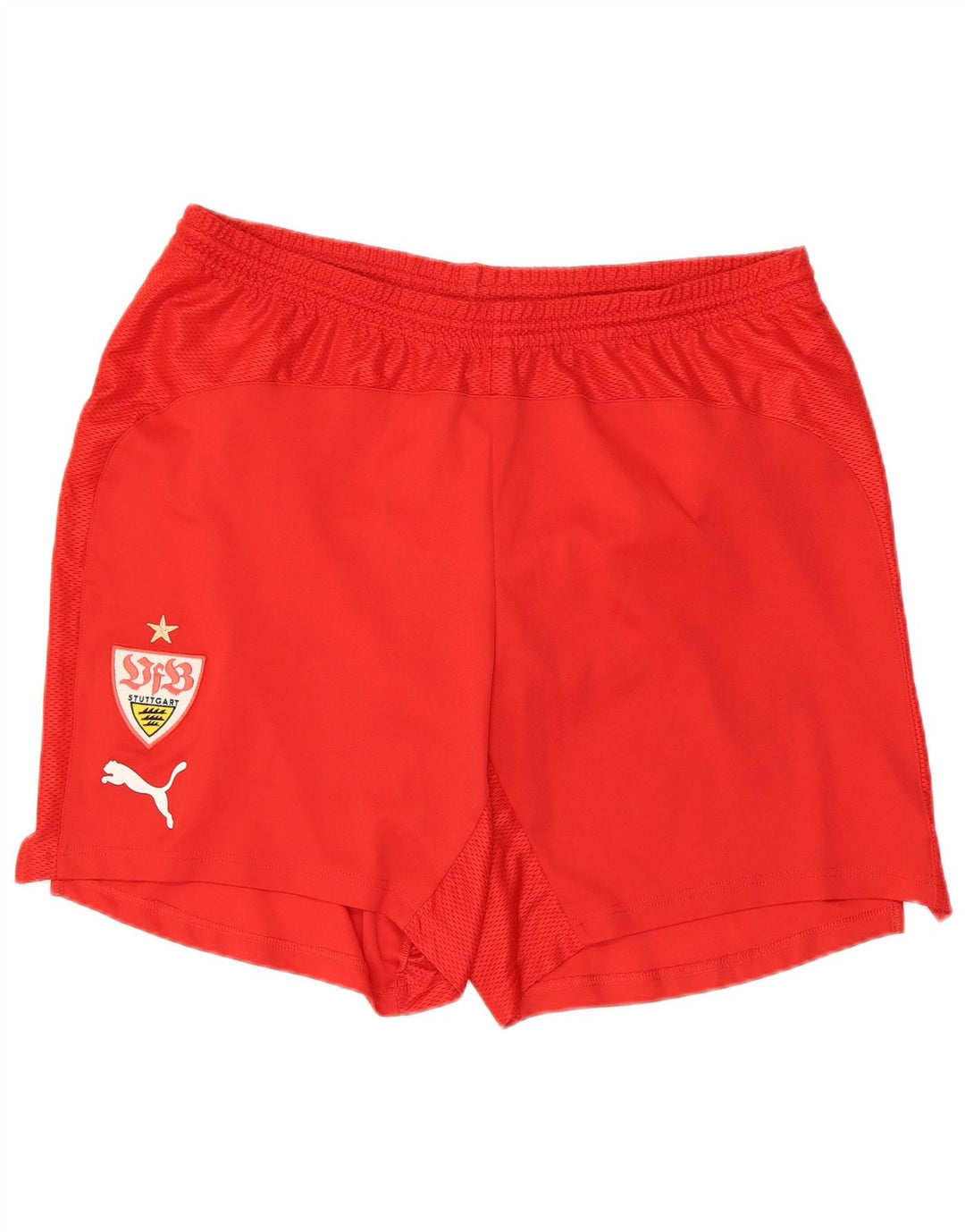 Męskie spodenki sportowe Puma VfB Stuttgart XL, czerwone, poliestrowe