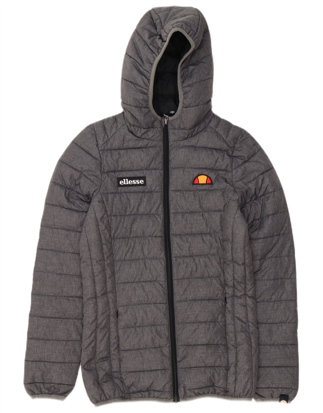 Damska ocieplana kurtka z kapturem Ellesse UK 6 XS Szary poliester
