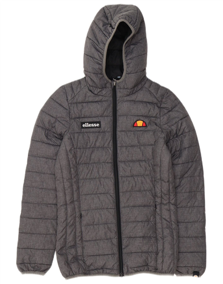Damska ocieplana kurtka z kapturem Ellesse UK 6 XS Szary poliester