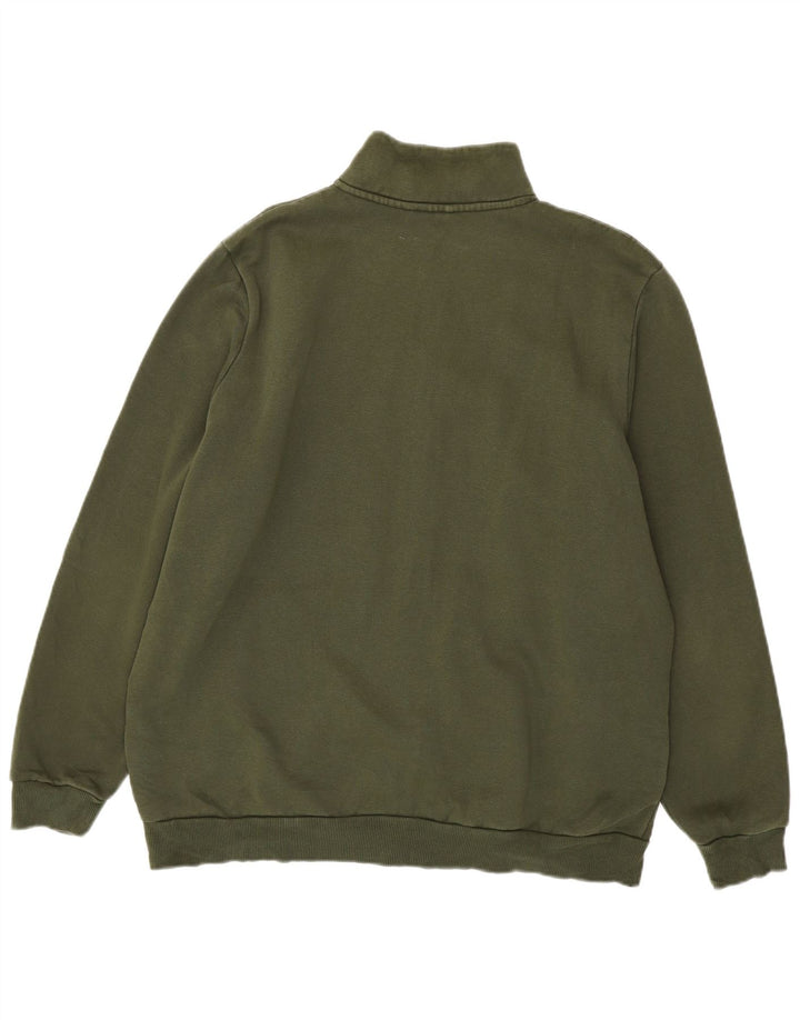 Męska kurtka dresowa PUMA XL, bawełniana khaki