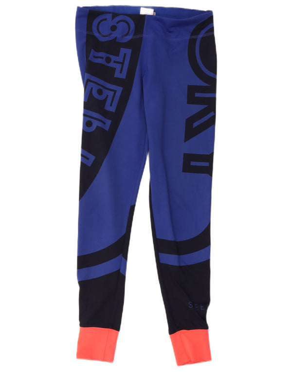 Damskie spodnie dresowe Adidas Stella Joggers UK 8/10 Small Blue