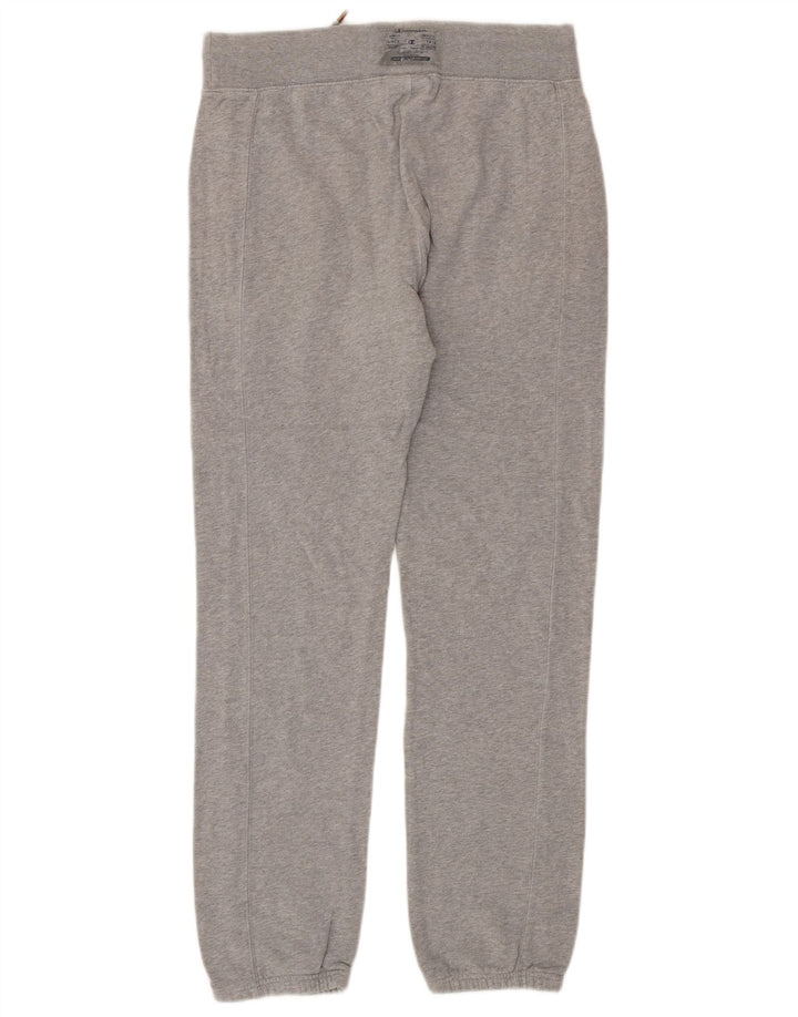 CHAMPION Mens Tracksuit Trousers Joggers Small  Grey Cotton