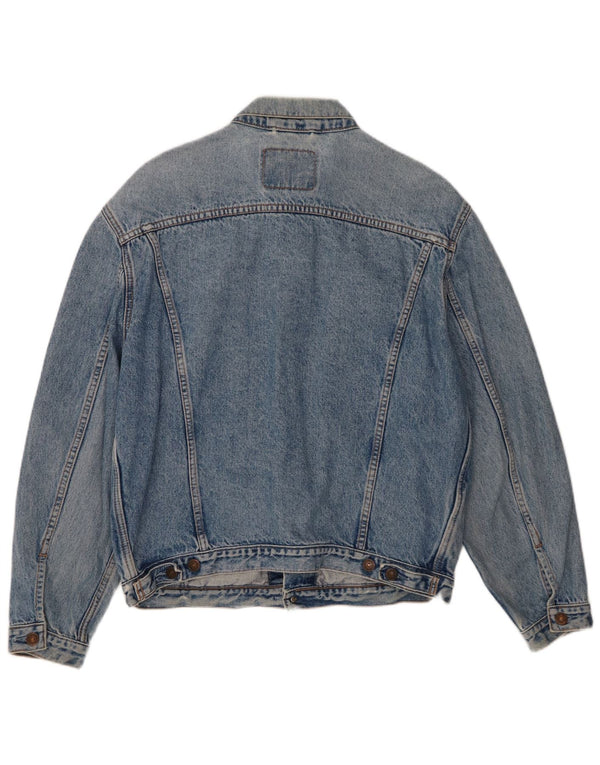 Męska kurtka dżinsowa Levi's UK 40, duża, niebieska, bawełniana