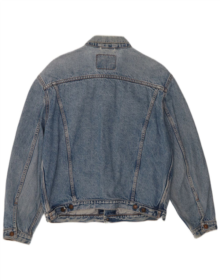 Męska kurtka dżinsowa Levi's UK 40, duża, niebieska, bawełniana