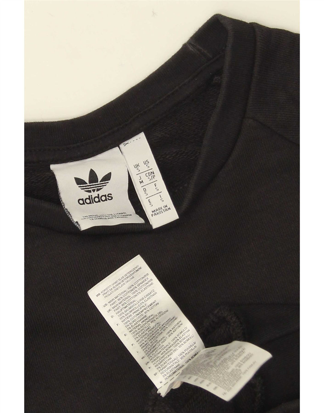Adidas Męska Bluza Sweter Mała Czarna Bawełna