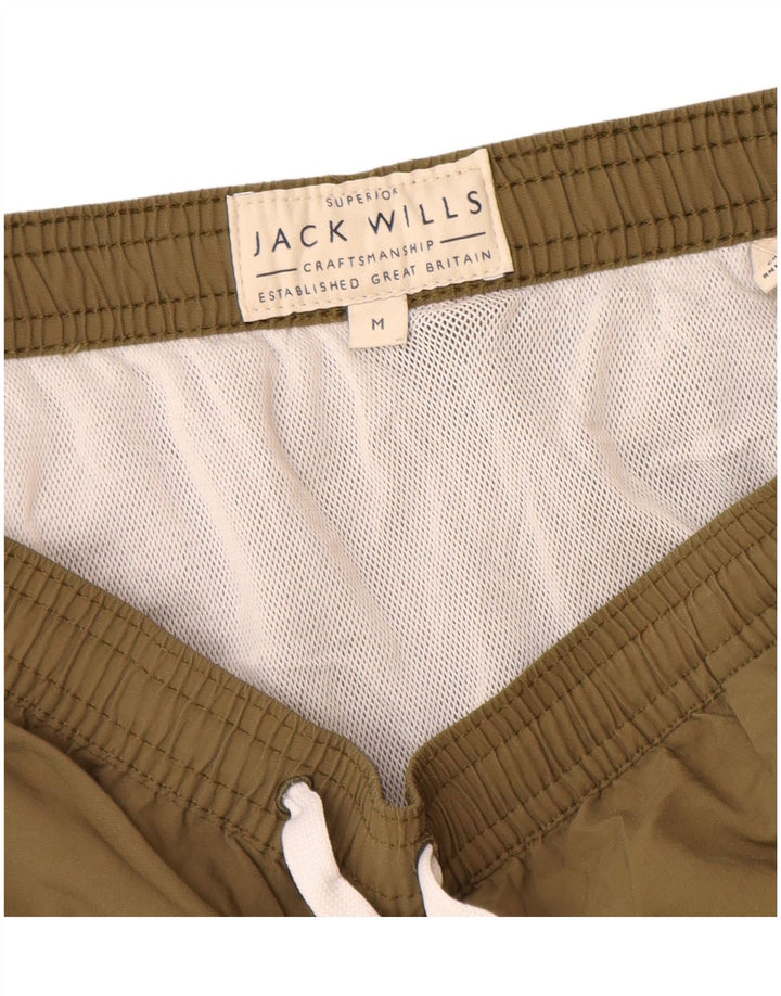 Męskie spodenki kąpielowe Jack Wills, średni khaki, poliamid