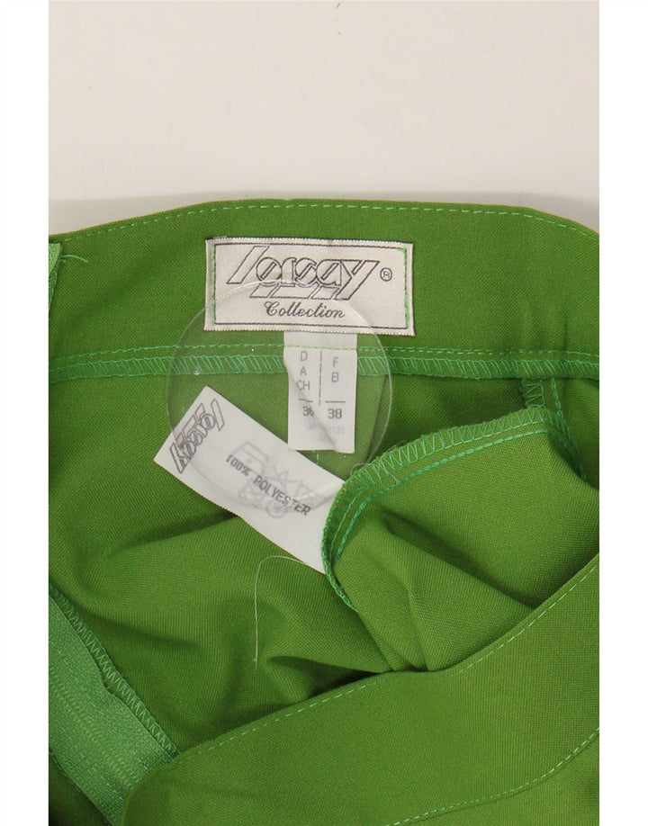 LORSAY Womens Pencil Skirt IT 38 XS W26  Green Polyester Vintage Lorsay and Second-Hand Lorsay from Messina Hembry 