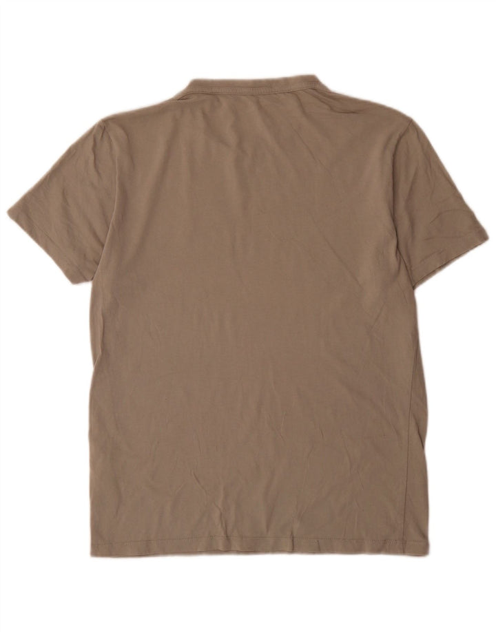 T-shirt męski All Saints o regularnym kroju, średnioszary, bawełniany