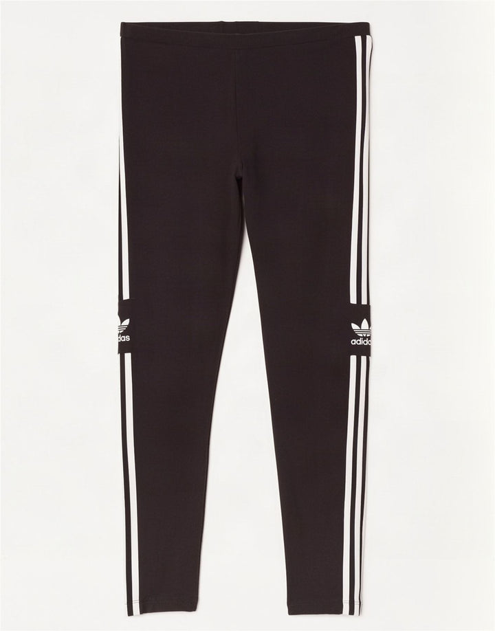 Legginsy Damskie Adidas UK 20 2XL Czarne Bawełniane