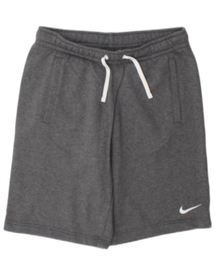 Męskie spodenki sportowe Nike, średnioszare, bawełniane w cętki
