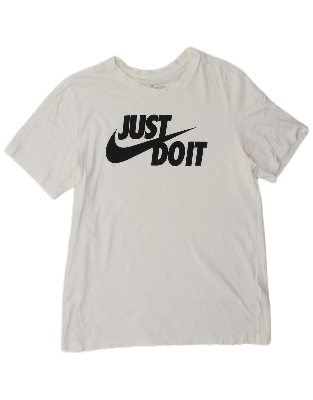 Męski T-shirt z grafiką Nike, duży, biały, bawełniany