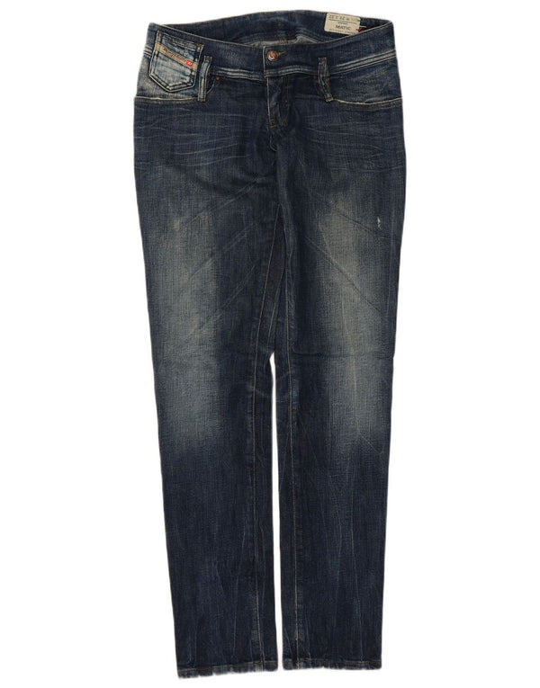 Diesel Damskie Matic Slim Jeansy W29 L32 Niebieskie Bawełniane