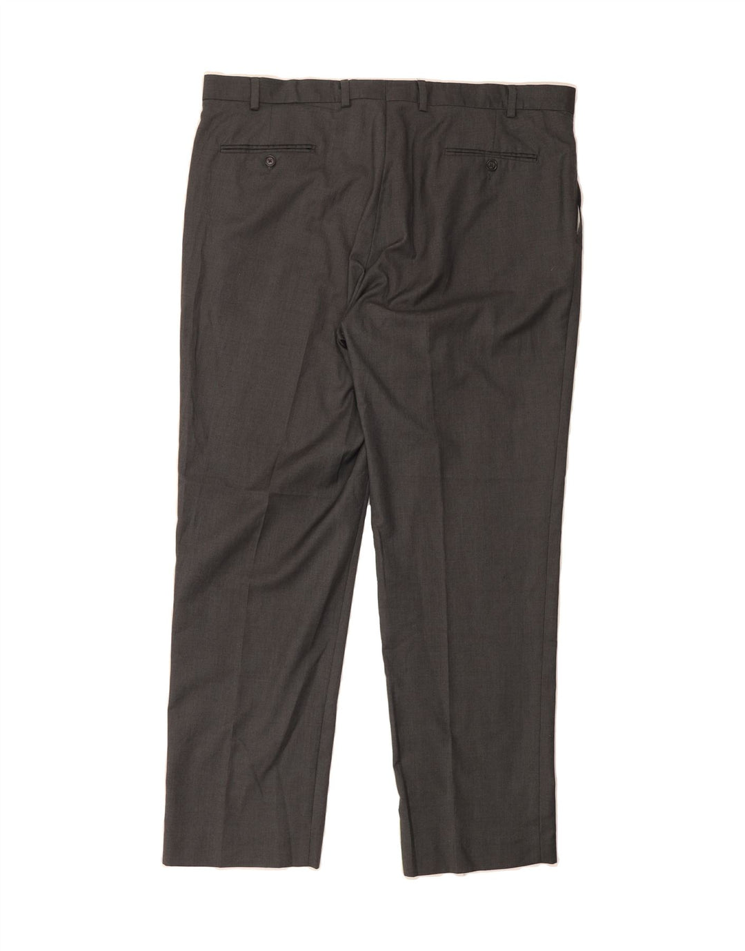 RALPH LAUREN Mens Straight Suit Trousers W40 L32 Grey Polyester Vintage Ralph Lauren and Second-Hand Ralph Lauren from Messina Hembry 