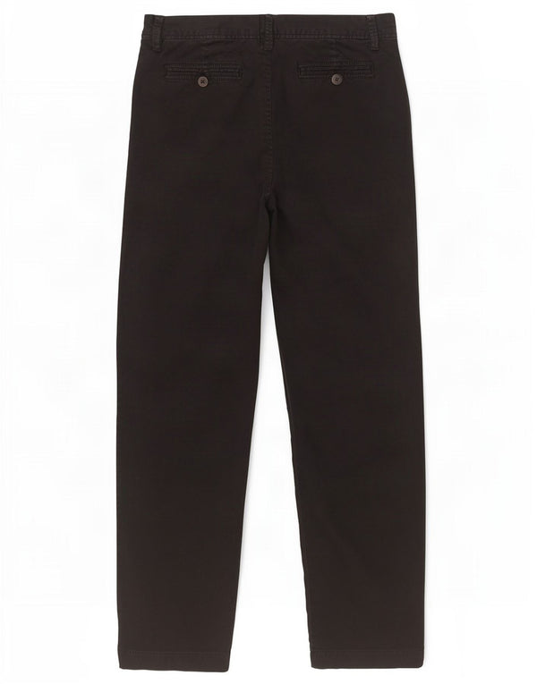Spodnie damskie Hobbs Straight Chino UK 10 Small W30 L28 Czarna bawełna