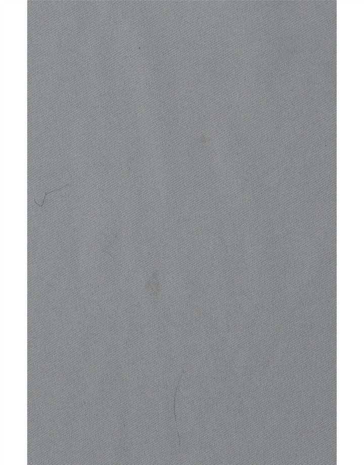 Męska koszulka Nike Dri Fit z zamkiem błyskawicznym i długim rękawem, duży niebieski poliester w blokach kolorów