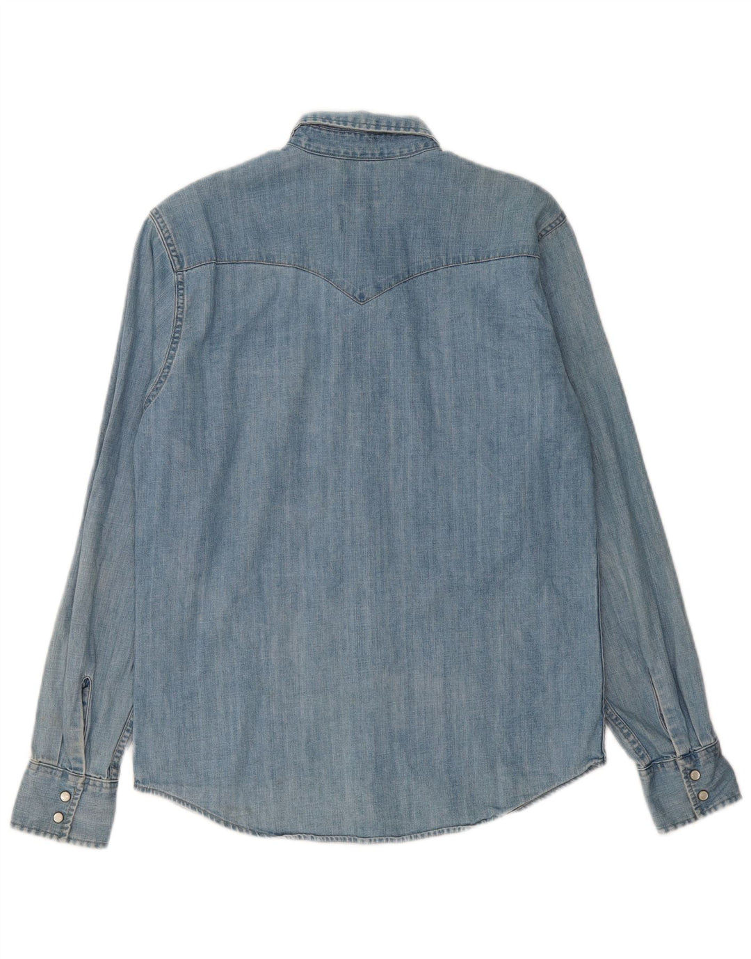 Męska koszula dżinsowa LEVI'S, średnioniebieska, bawełniana