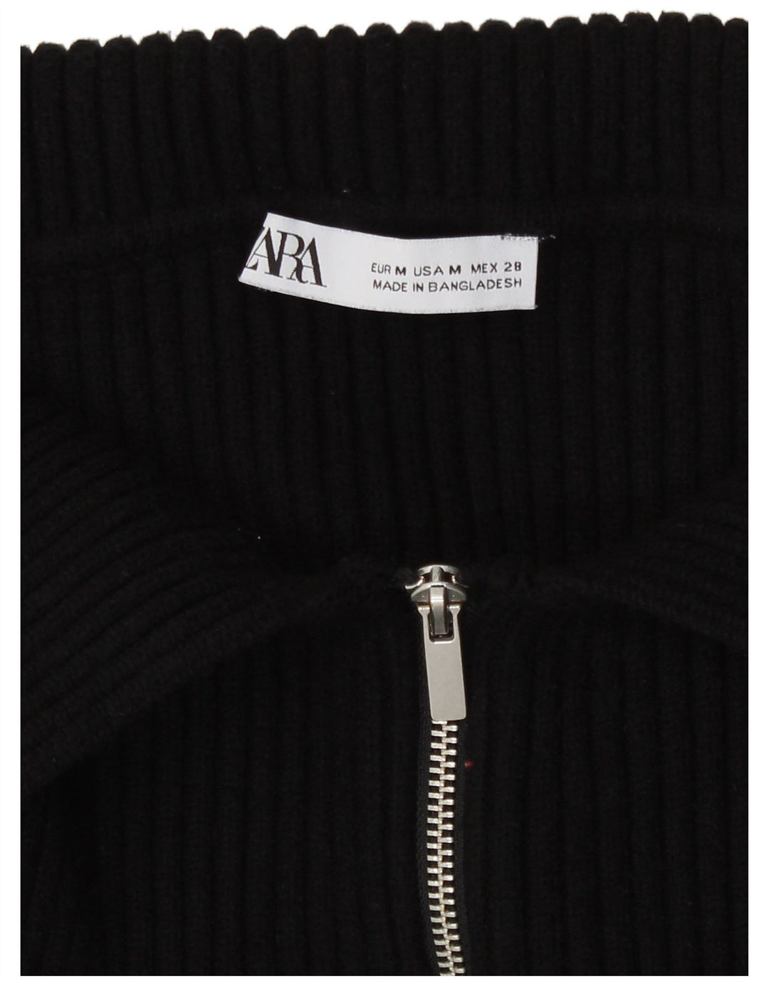 Sweter damski Zara Bolero UK 12, średni czarny