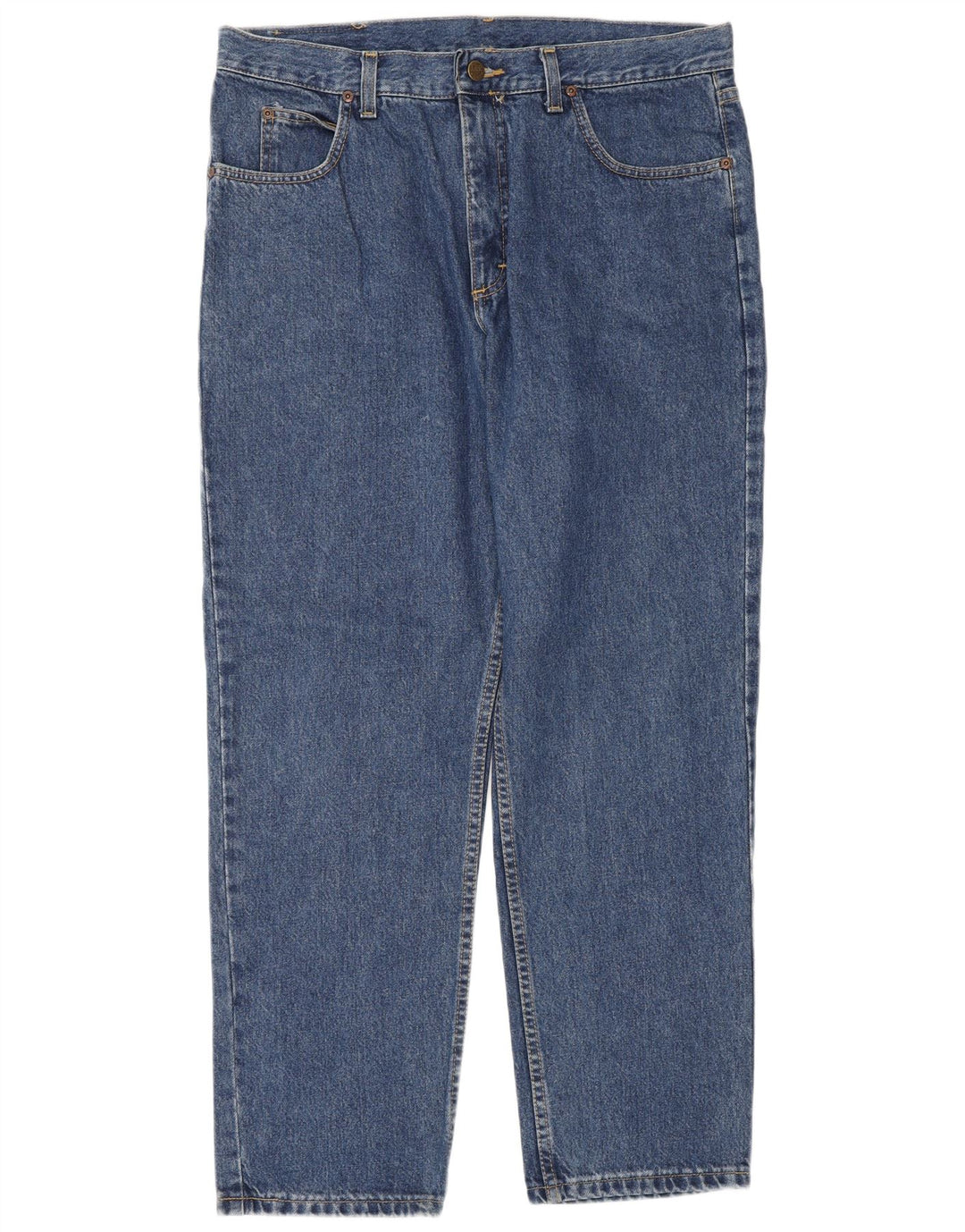 Męskie proste dżinsy Lee W36 L30 Niebieskie bawełniane