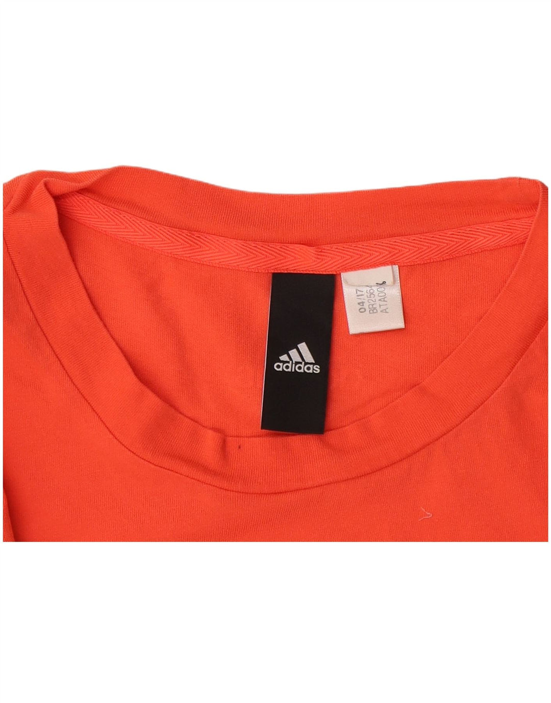 Damska koszulka graficzna Adidas Top UK 8, mała pomarańczowa