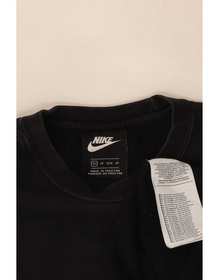 Męska bluza dresowa Nike XS, czarna, bawełniana