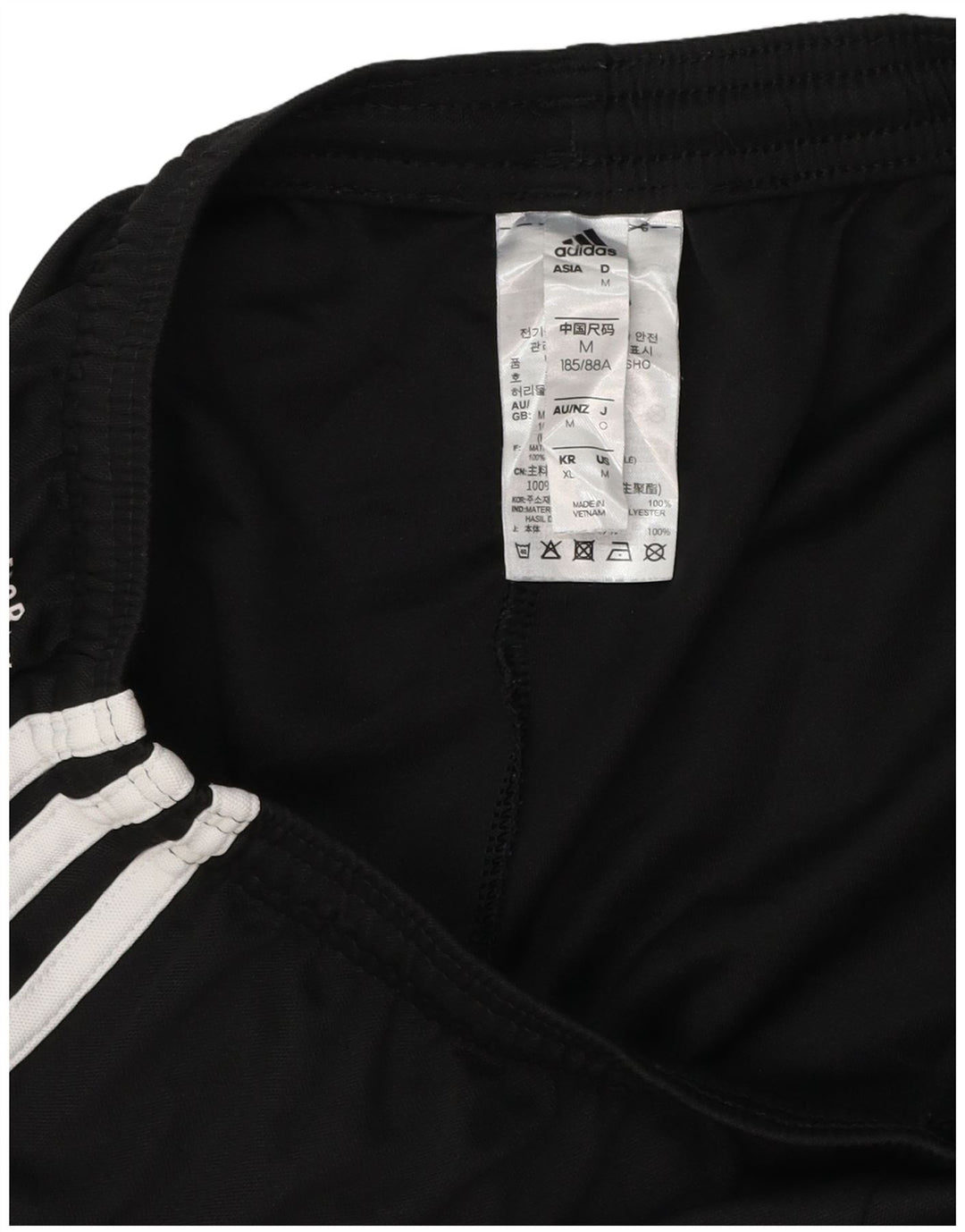 Męskie spodenki sportowe Adidas Aeroready, średni czarny poliester