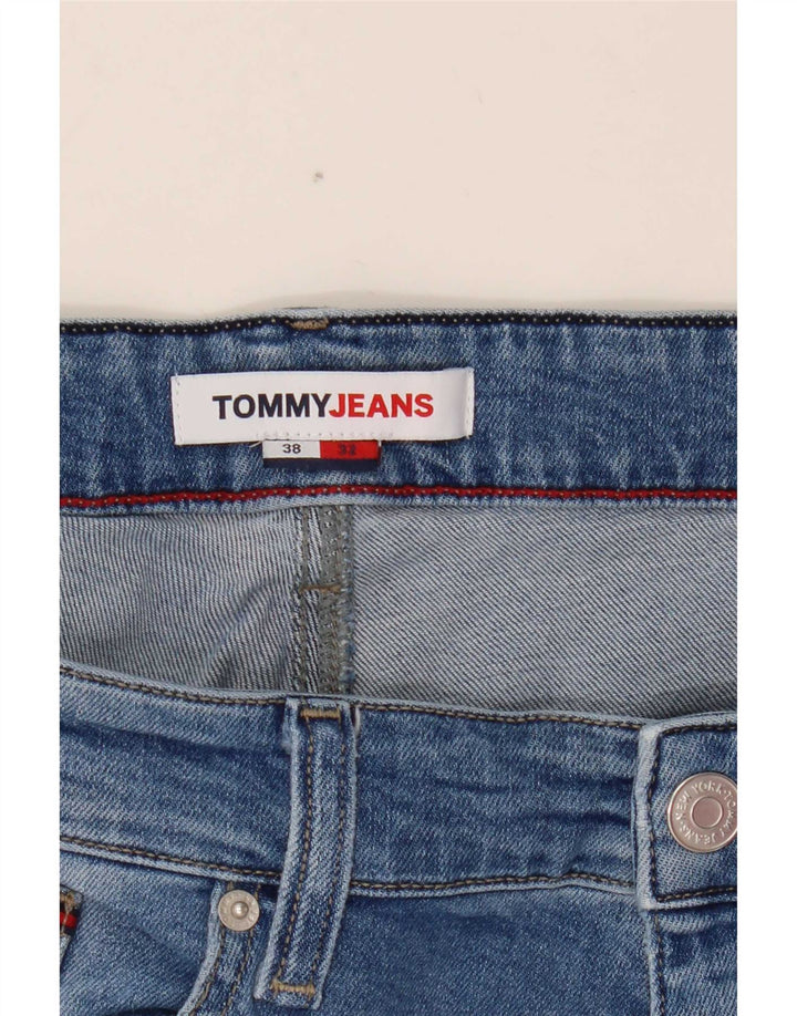 Męskie jeansy slim fit Tommy Hilfiger W38 L29 Niebieskie