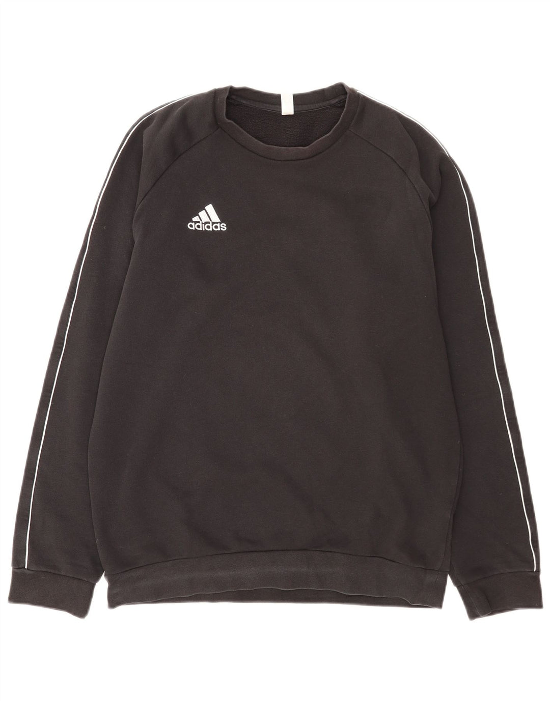 Adidas Męska Bluza Sweter Średni Czarny Bawełna