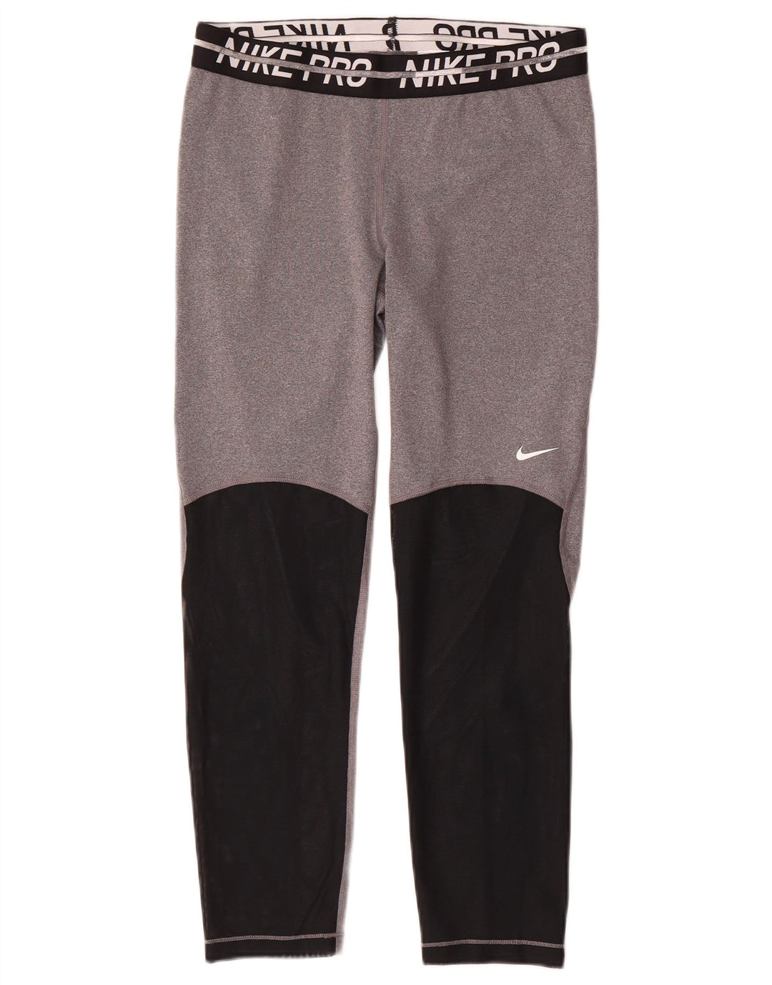 Damskie legginsy Nike Dri Fit Graphic UK 14 w kolorze średnioszarym