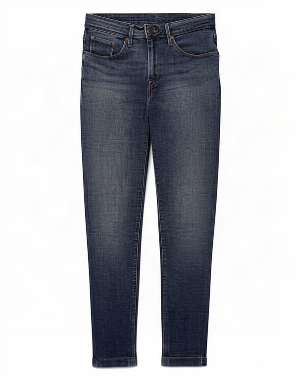 Damskie jeansy skinny Levi's US 6 Medium W28 L26 Niebieskie bawełniane
