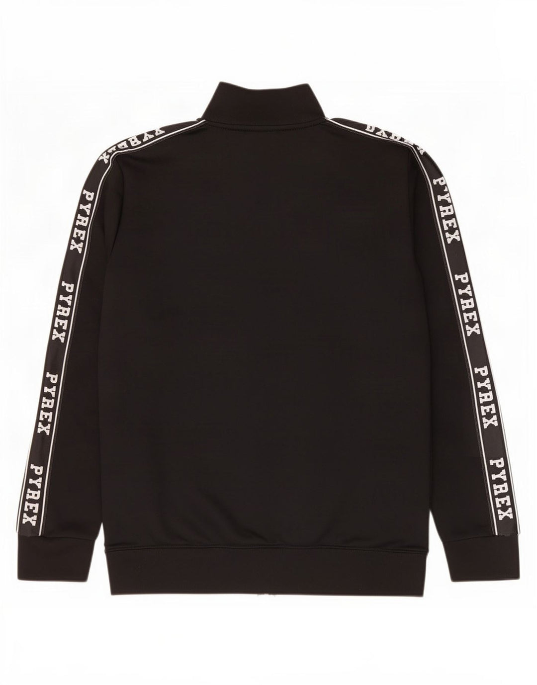 Chłopięca kurtka dresowa Pyrex z grafiką, 13-14 lat, 2XL, czarny poliester
