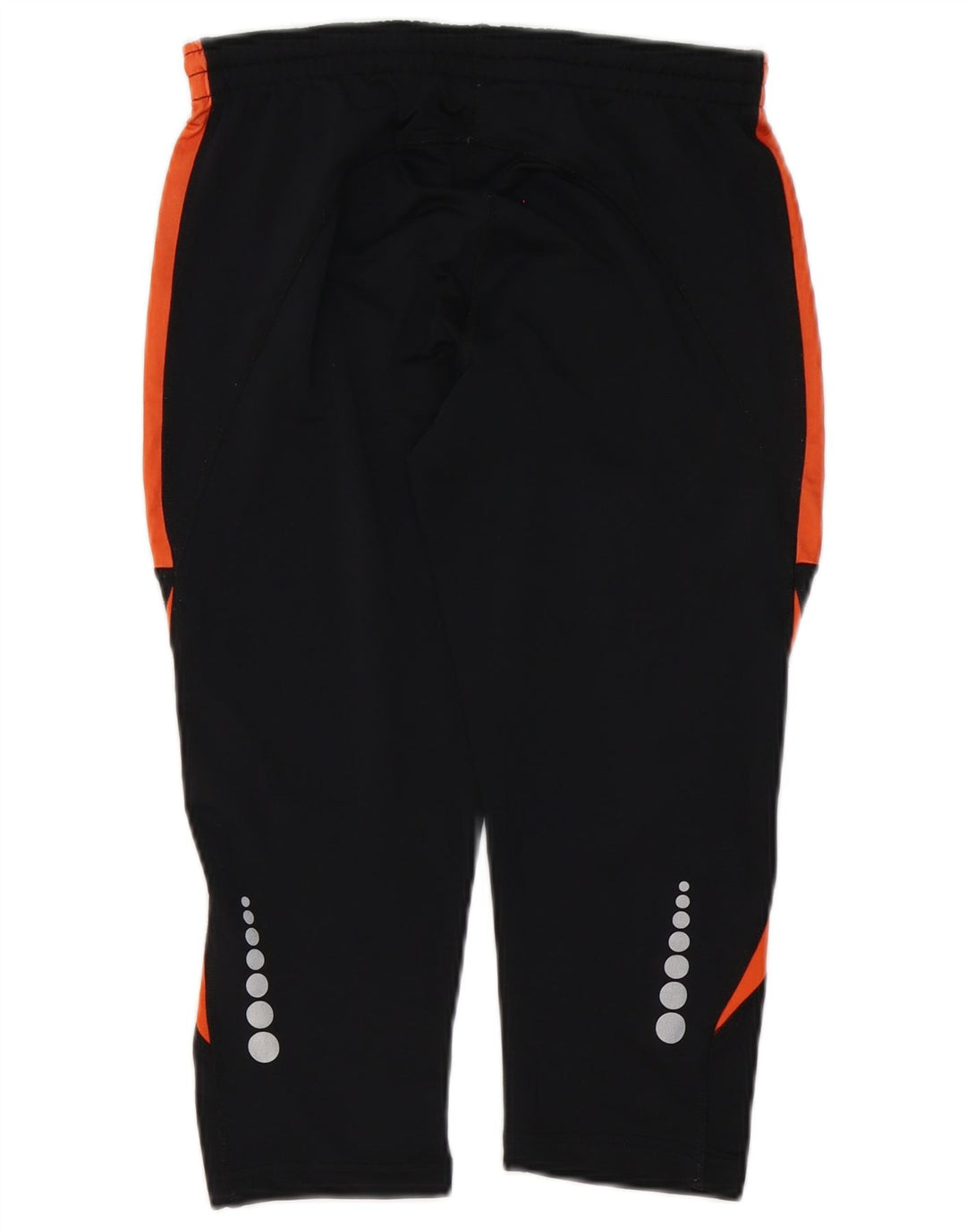Damskie spodenki sportowe Asics Bermudy UK 14, duży czarny poliester z blokami kolorów