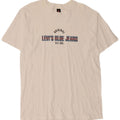 Męski T-shirt z grafiką Levi's, duży, biały, bawełniany