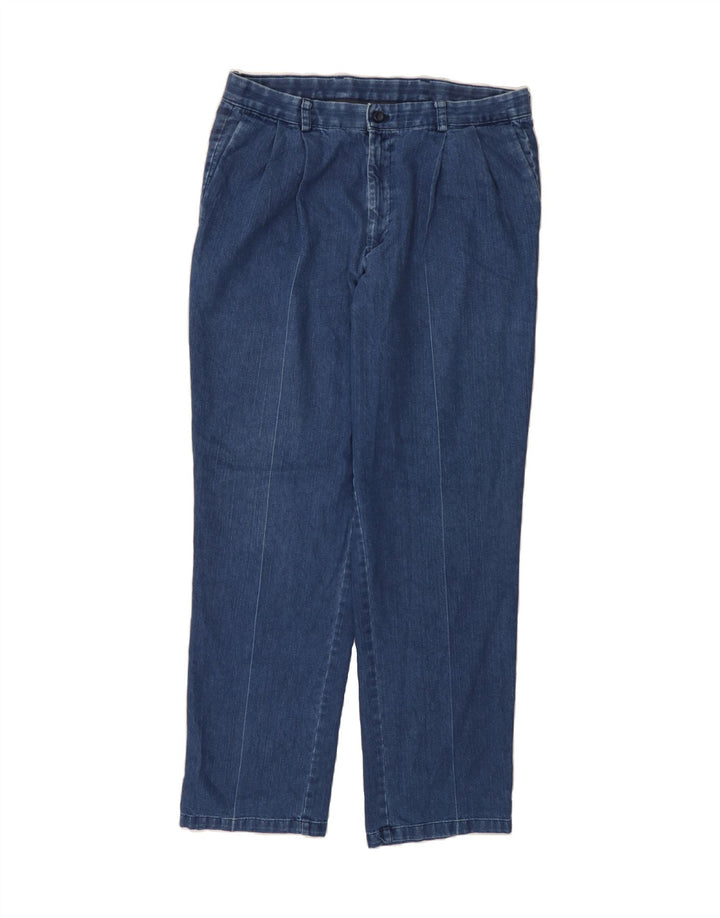 DOCKERS Mens Straight Jeans W36 L34 Blue Cotton Vintage Dockers and Second-Hand Dockers from Messina Hembry 