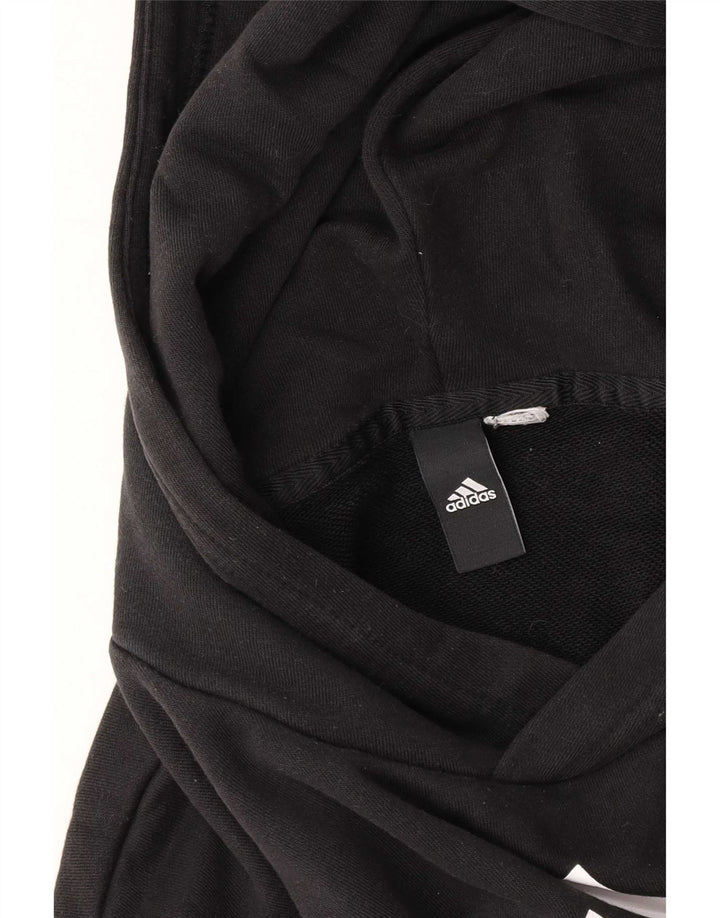 Męska bluza z kapturem Adidas Graphic, mała, czarna