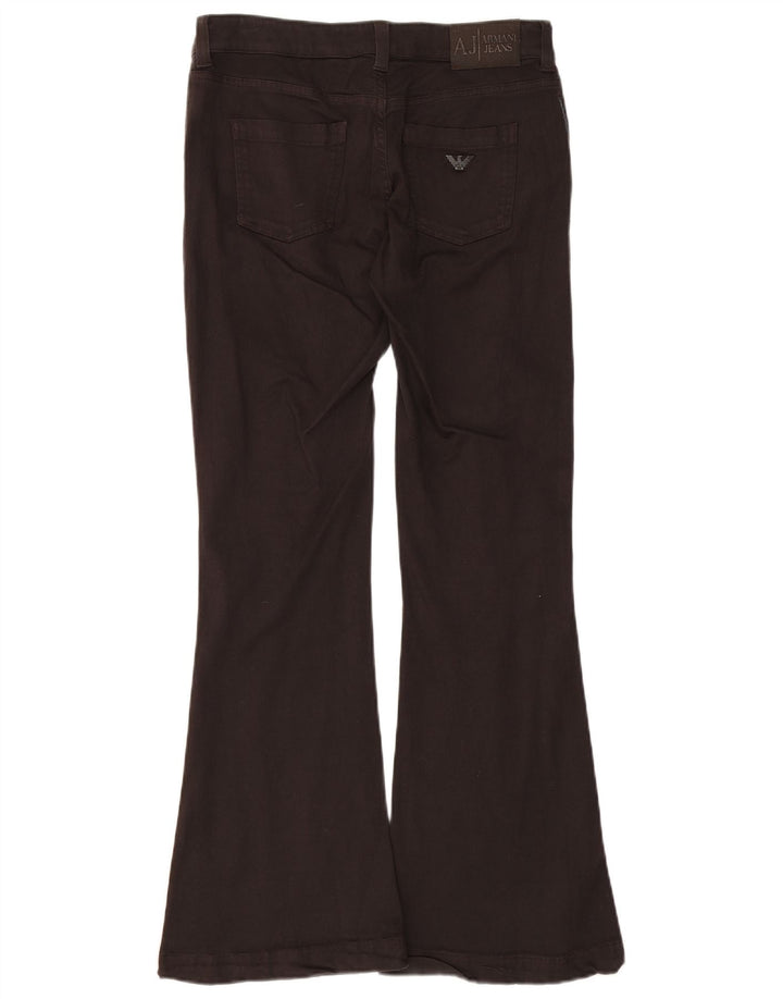 Damskie jeansy Armani Flared W29 L30 Brązowy Modal