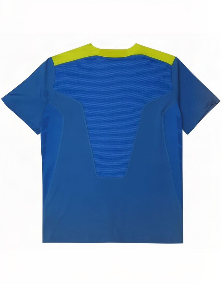 Adidas Męska koszulka Climacool Top Medium Blue Colorblock