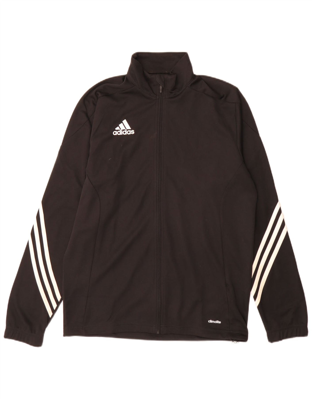 Adidas Męska kurtka dresowa Climalite, średnia czarna, poliester