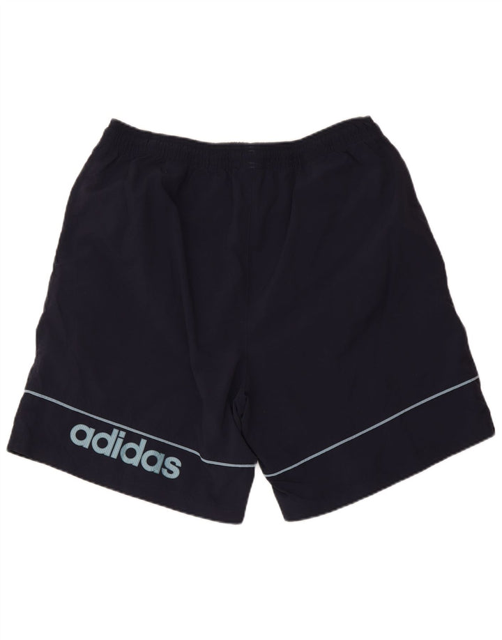 Męskie spodenki sportowe ADIDAS Graphic XL, granatowe, poliamidowe